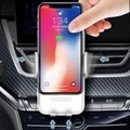 New Arrival Automatic Clamping Smart Sensor Wireless Car Charger in Metal Shell 9
