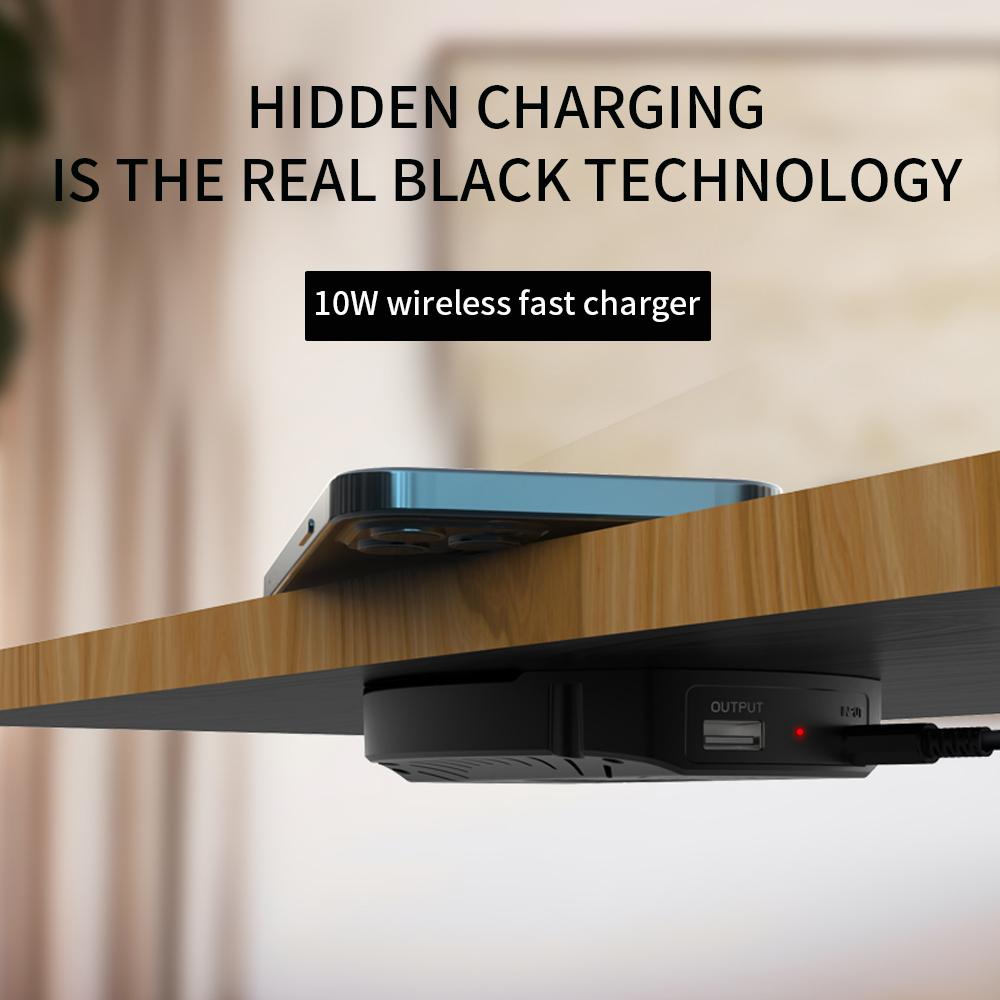 10W USB Wireless Mobile Chargers Use for Furniture, Office, Des,k Meeting Room 2