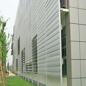 China OEM aluminium sun shade louver system supplier 3