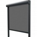 Electric Motorized Zip Track Outdoor Roller Blind Solar Shade 5