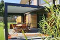 Rainproof sun shading retractable roof pergola 4