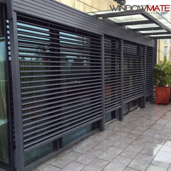 Aluminum extrusion profiles for Outdoor Aluminum Extrusion Sun Shade Louver 5