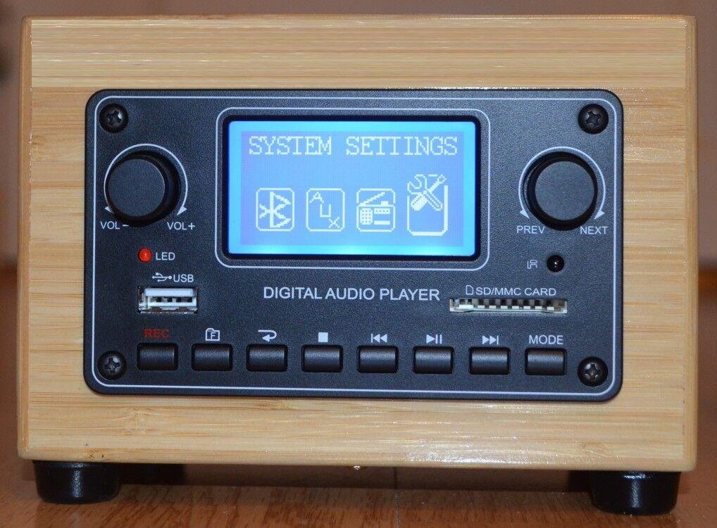 TDM-157 MP3 Module Bluetooth USB SD MP3 Player Decoder Board  Digital Display 3