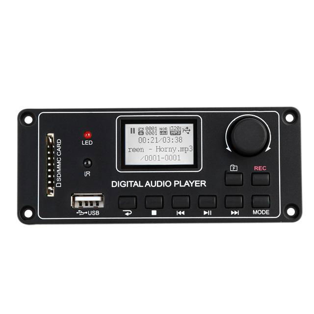 TDM-156 MP3 Player Decoder Board Digital Display MP3 Module Dot Matrix LCD