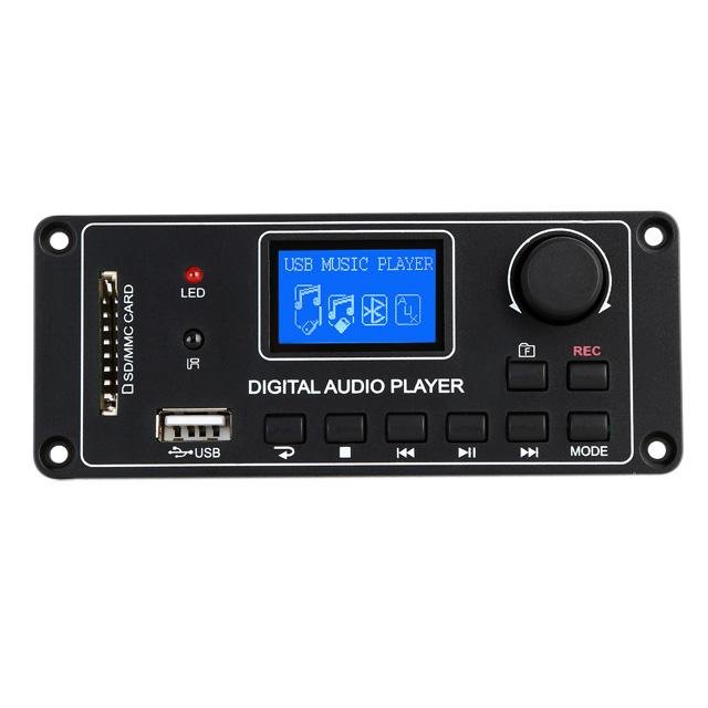 TDM-156 MP3 Player Decoder Board Digital Display MP3 Module Dot Matrix LCD 2