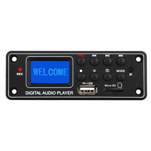 MP3 Player Decoder Board Bluetooth MP3 Module Dot Matrix LCD TPM-006c