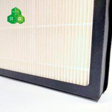 HEPA efficiency filter net