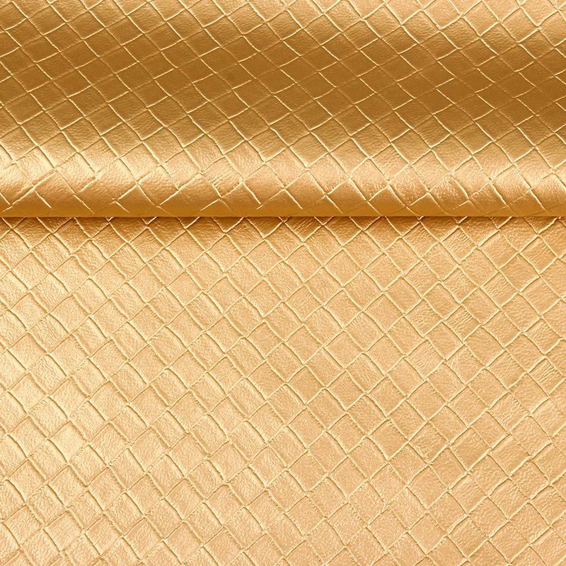 PVC （semi Pu Straw mat pattern  ) 2