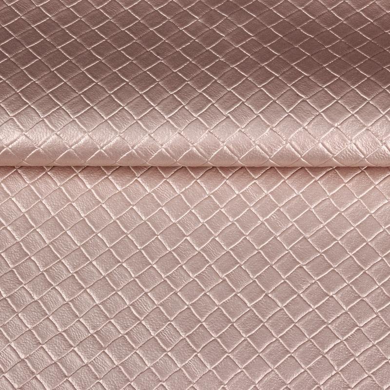 PVC （semi Pu Straw mat pattern  ) 4