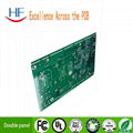 fr-4 1.6MM double hasl green print circuit board 3