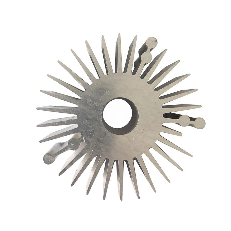 Ruiquan sunflower shape extrusion heatsink aluminum heatsink  4