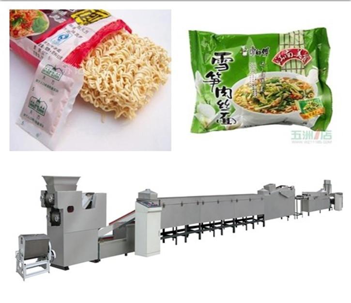 Automatic instant noodle processing line