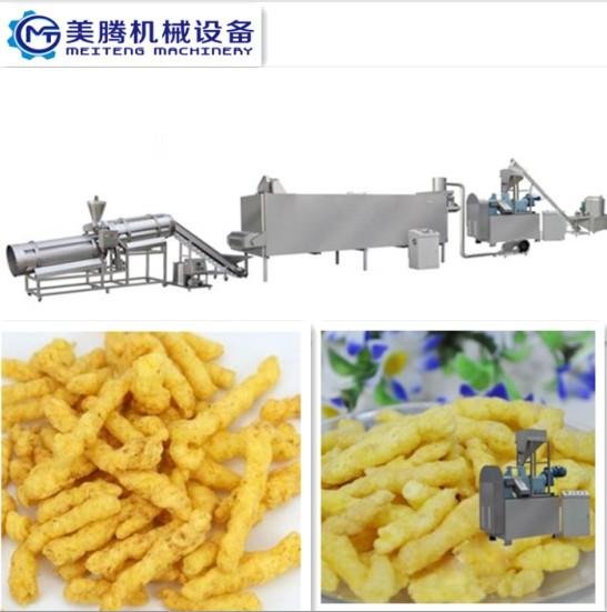 Corn grits raw material Kurkure snack production line 4