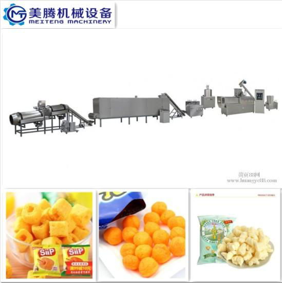 Round/Square Puff Rice Cracker Processing Line 5