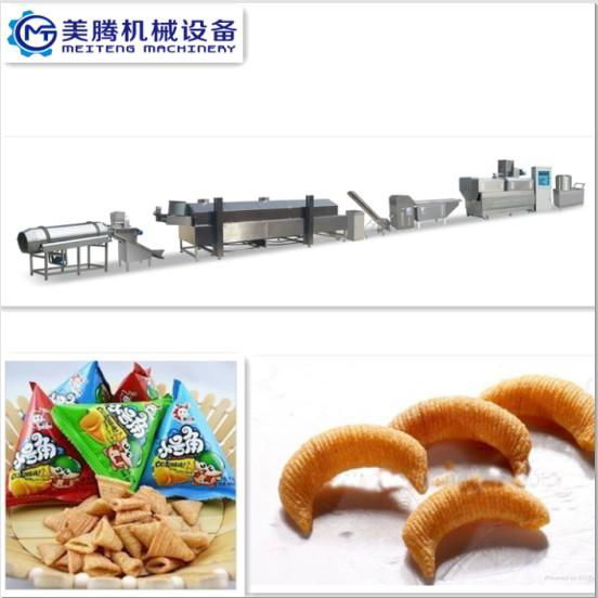 Hot Sale Fried Wheat Flour Bugles Snacks Machine 3