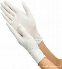 Disposable Latex Gloves ivory Non-Slip Acid and Alkali Laboratory Rubber gloves