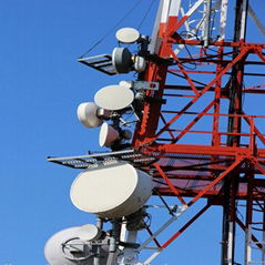 telecommunication angular tower