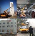 17m 21m 23m straight arm aerial work vehicle mounted option with JMC chassis 2