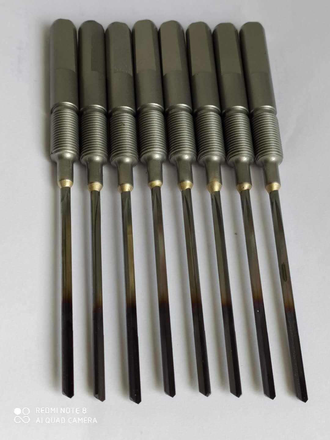 Tungsten carbide Tip Deep hole gun drill bit drillstar o1