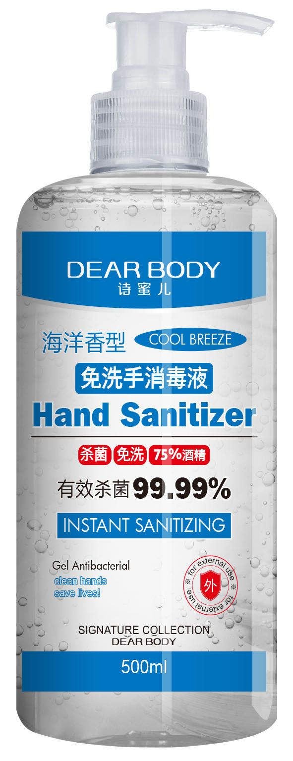 FBLHS-006 wash hand Alcohol Hand Sanitizer 500ml