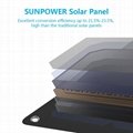 12 Volt ETFE semi Flexible bendable Solar Panel 110w Ultra Lightweight solar 2