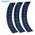 12 Volt ETFE semi Flexible bendable Solar Panel 110w Ultra Lightweight solar 3