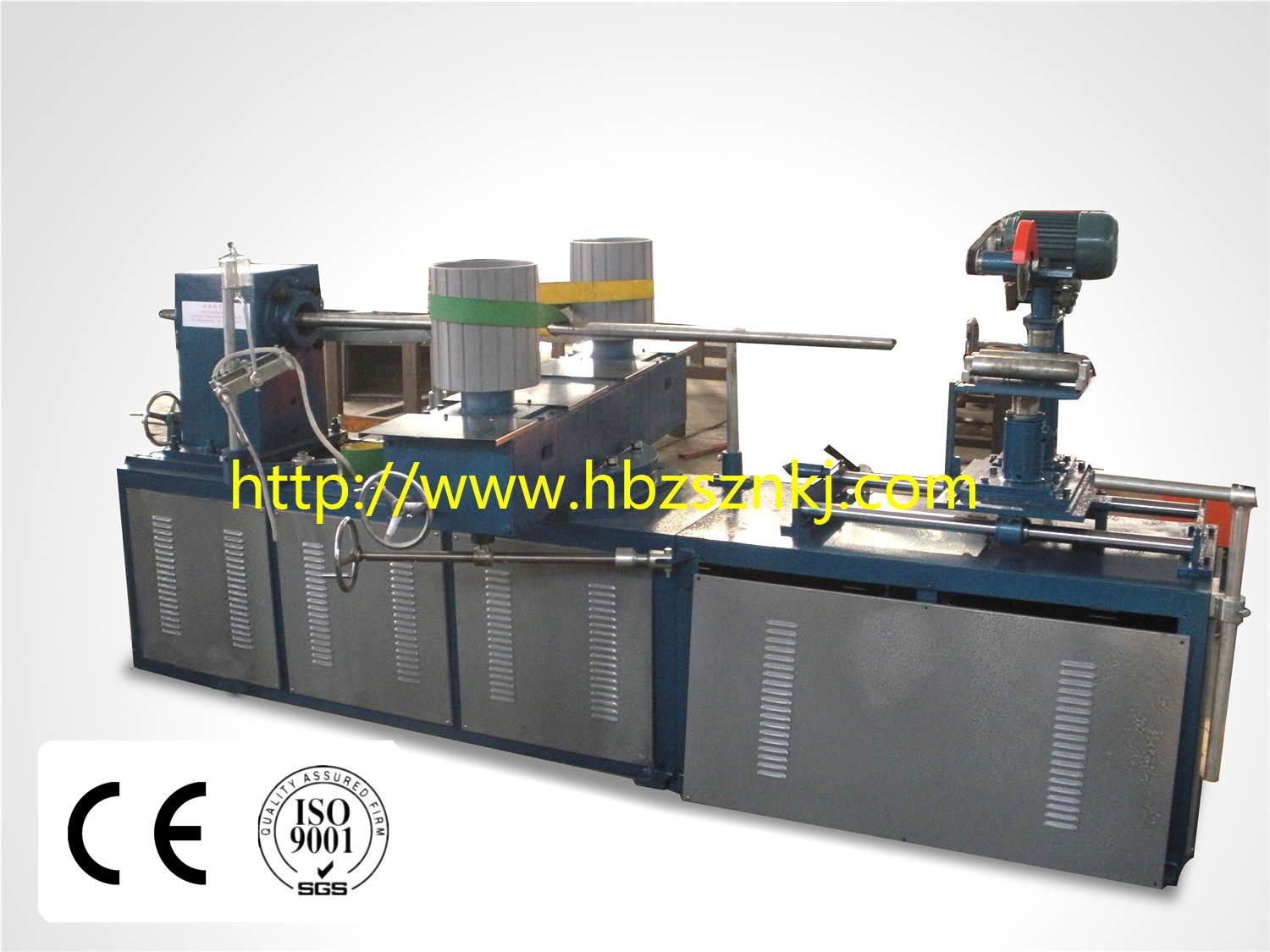 LQZ-2  tracing, cutting  spiral  tube  machine 2