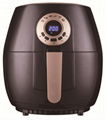 4.2L air fryer 1400W with timer low fat cooking  5