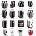 4.2L air fryer 1400W with timer low fat cooking  6