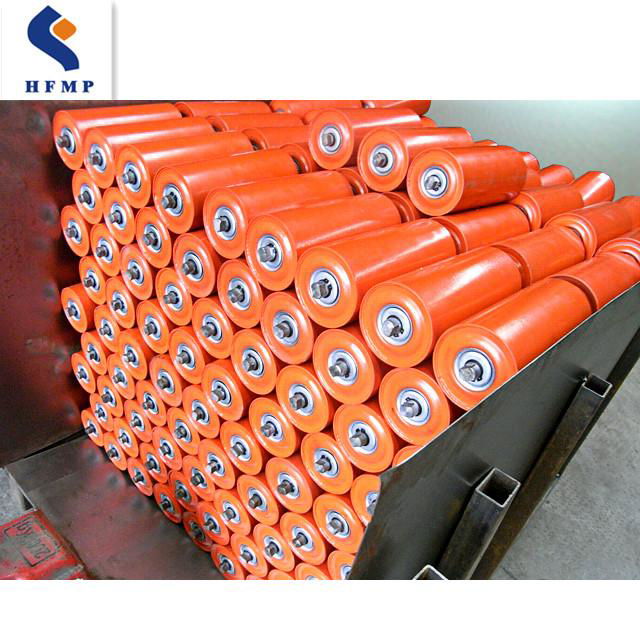 Belt Conveyor Idler Roller China mining equipment parts steel pipe impact-resist 4