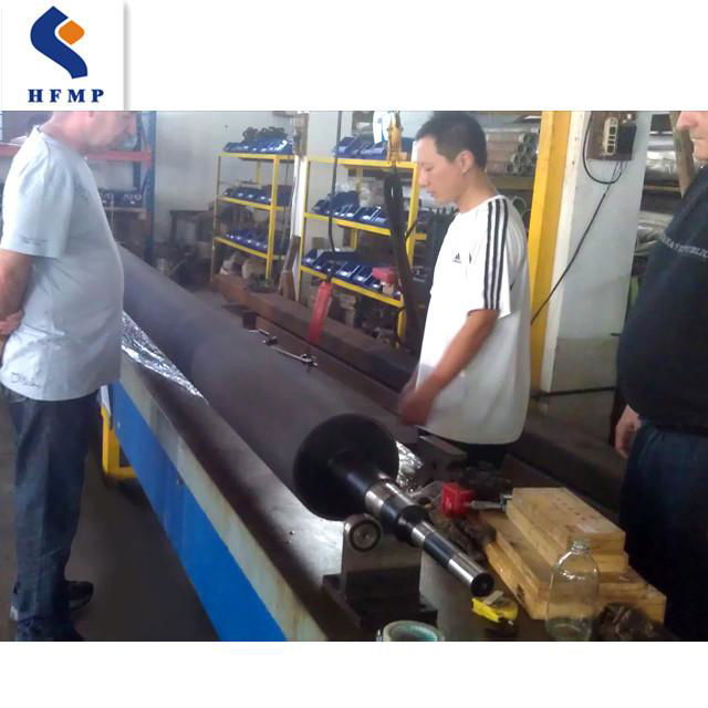 Customized quality silicone epdm covered printing roller  2