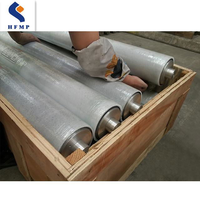 Customized quality silicone epdm covered printing roller  3