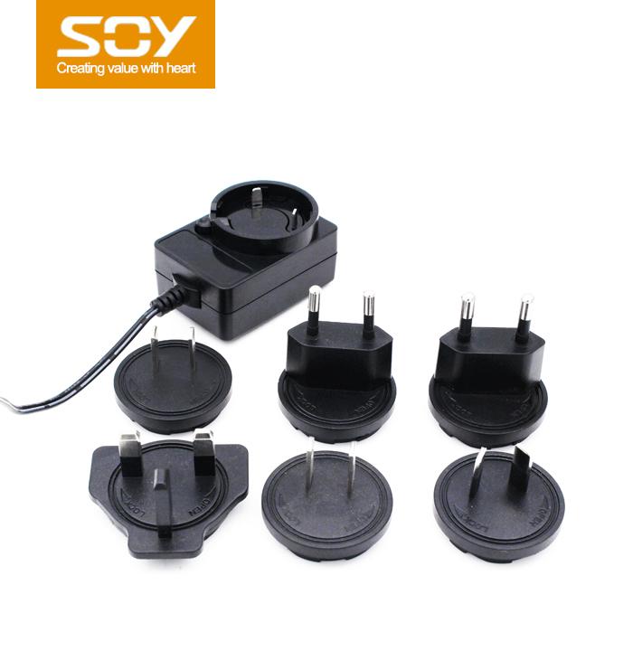 5V3A interchangeable power adapter