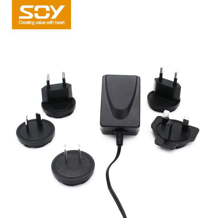 5V3A interchangeable power adapter 2