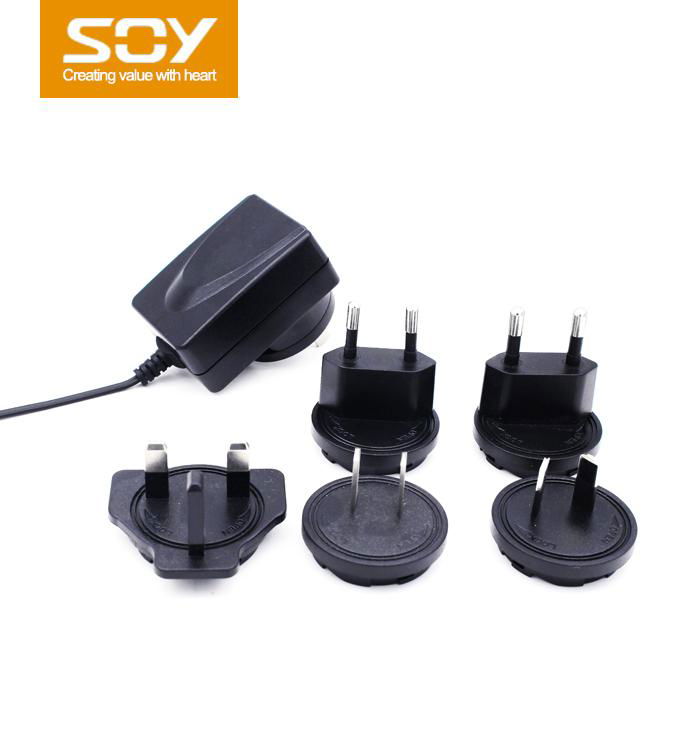 5V3A interchangeable power adapter 3