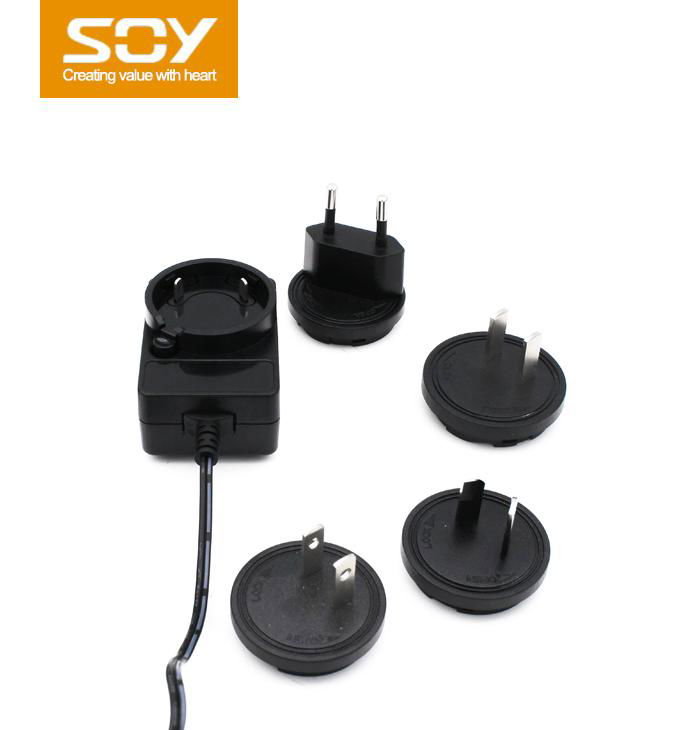 5V3A interchangeable power adapter 4