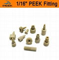 1/16" 1/8" inch PEEK Fitting High Performance Liquid Chromatography Analytical