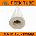 PEEK Tube Polyetheretherketone Round Pipe Tubing Piping Pipeline 190x133mm 1