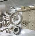 PEEK Parts in Textile Machinery Side Scraper Hexagon Sleeve Screw Nut Components 2