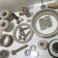 PEEK Parts in Textile Machinery Side Scraper Hexagon Sleeve Screw Nut Components 5