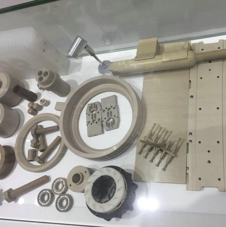 PEEK Parts Components for Aerospace Statellites Rockets CNC Making 2