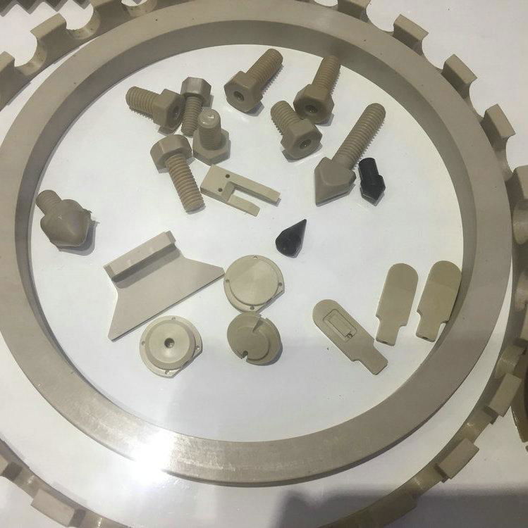 PEEK Parts Components for Aerospace Statellites Rockets CNC Making 5