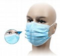 3 Ply Non Woven Protective Disposable Face Mask 3