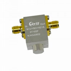 6 to 18GHz Coaxial Isolator Broadband