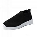 Flyknit craftwork casual shoes for multi-group
