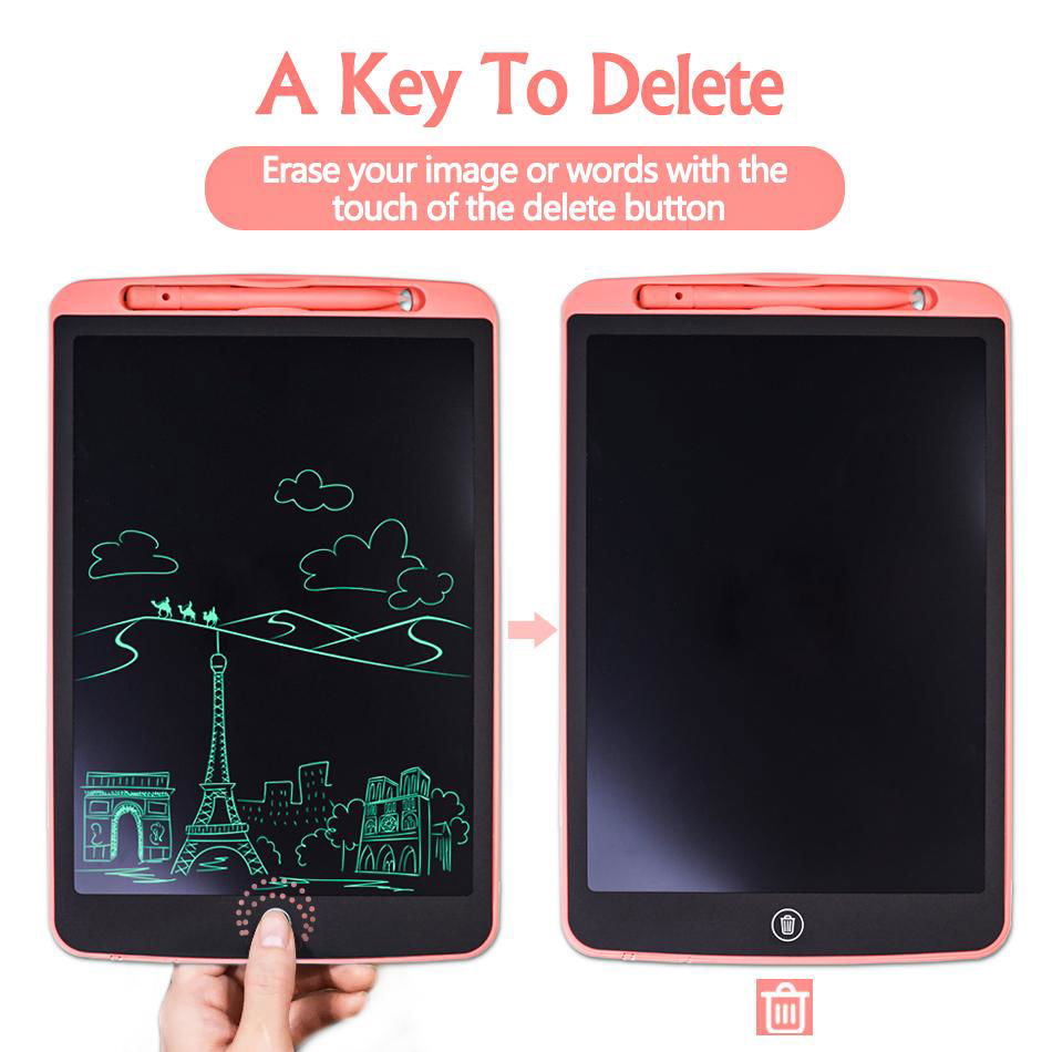 8.5inch 10inch 12inch 20inch Erasable Digital memo pad LCD Writing Tablet 2