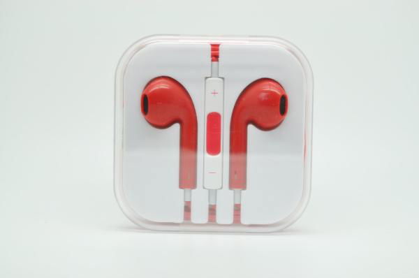 Colorful Mobile phone earphones 3.5mm jack earbuds  3