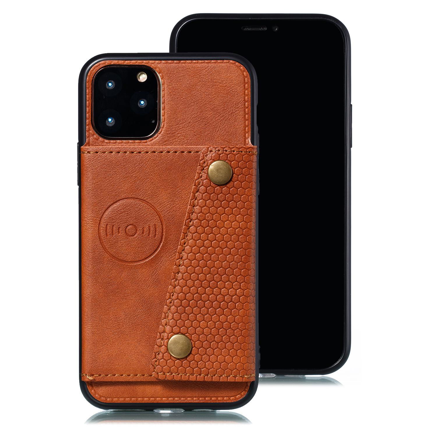Leather Wallet Mobile Phone Bag Cellphone Case for iphone 12 5