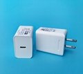 Phone accessories PD 20W Type C PD Fast Charging wall charger USB C adapter for  4