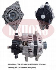  Mitsubishi Alternator A3TN0299 14V 90A Lester 12663